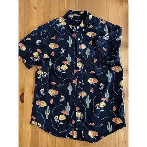 Southwestern Vibes Short Sleeve Button Up Shirt
